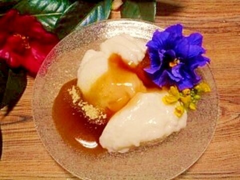 簡単お菓子☆みたらし牛乳餅